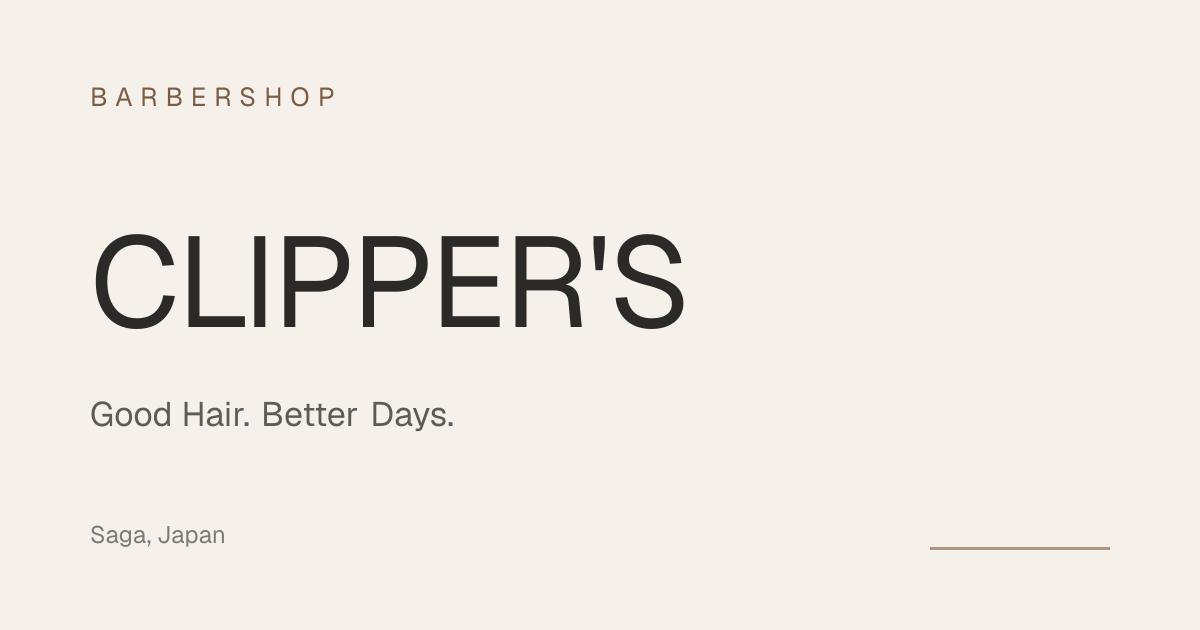 CLIPPER'Sの外観